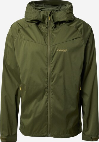 Bergans - Chaqueta deportiva en verde: frente