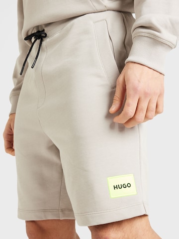 HUGO Red - regular Pantalón 'Diz' en gris