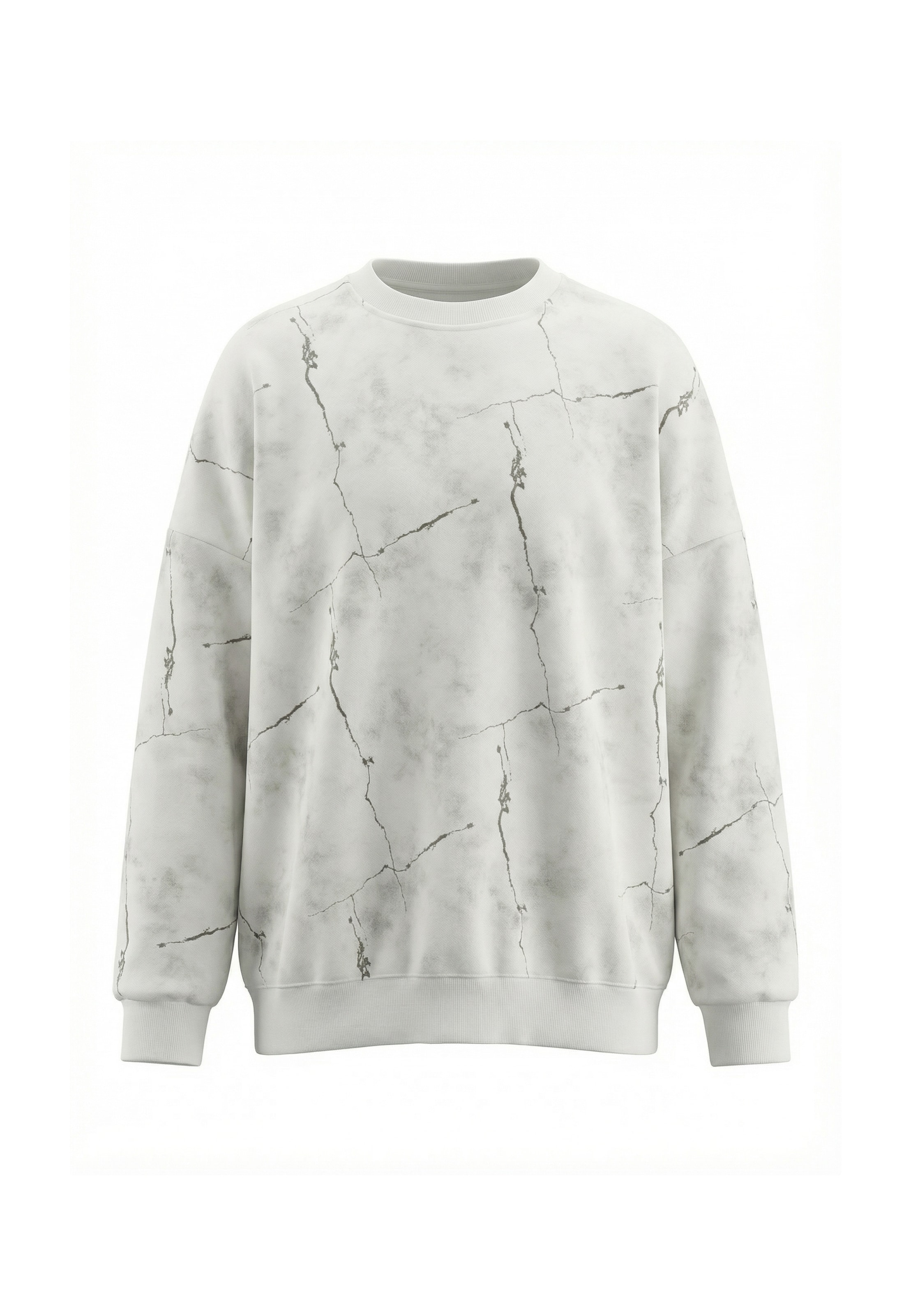 Sweat-shirt myMo ROCKS en beige : devant