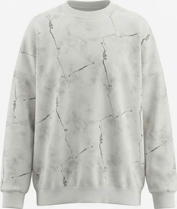 Sweat-shirt myMo ROCKS en beige : devant