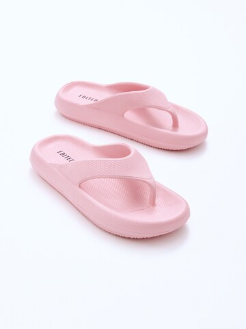 EDITED Sandalen 'Rasheed' in Pink