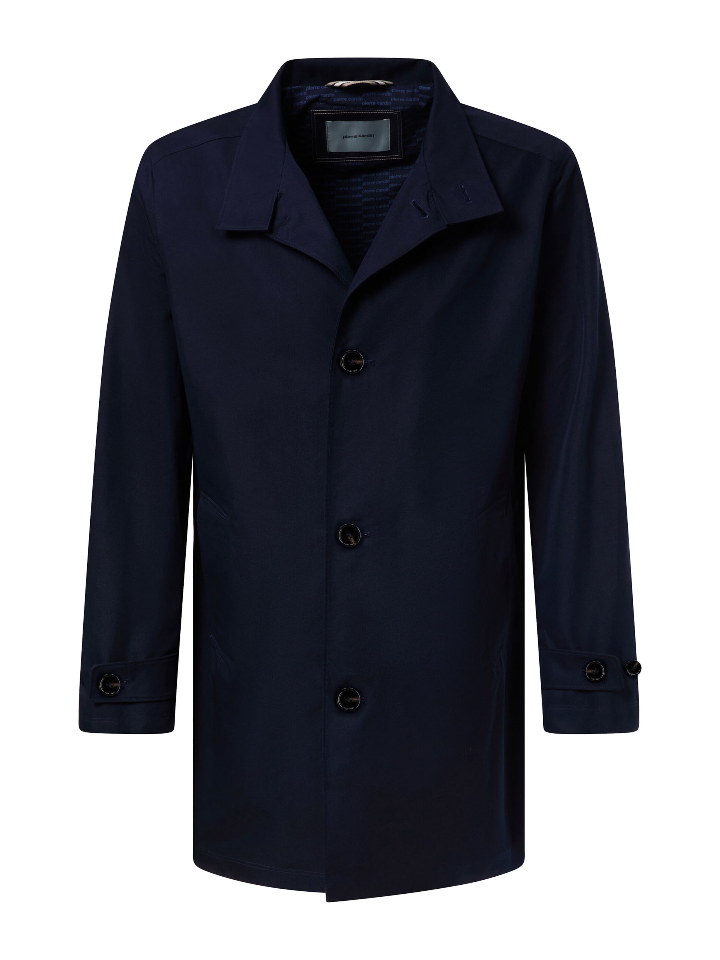 PIERRE CARDIN Between-Seasons Coat in Blue: front