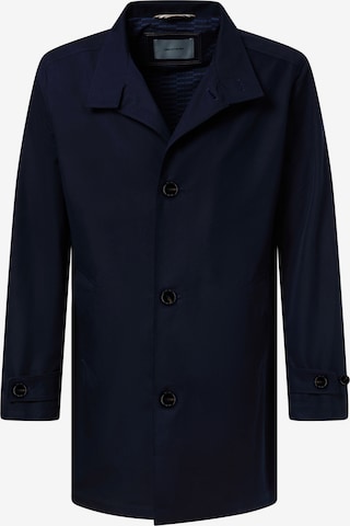 PIERRE CARDIN Between-Seasons Coat in Blue: front