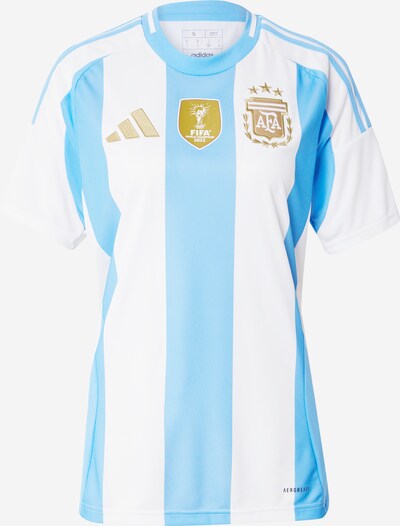 ADIDAS PERFORMANCE Sportiska stila krekls 'Argentina 24 Home', krāsa - jūraszils / zeltaini dzeltens / balts, Preces skats