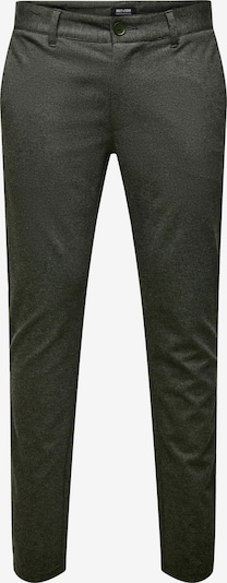 Only & Sons Pantalon chino 'Mark' en olive, Vue avec produit