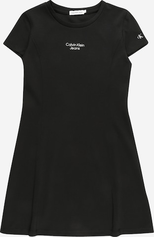 Calvin Klein Jeans Klänning i svart: framsida