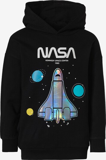 NASA Sweatshirt in blau / schwarz / weiß, Produktansicht
