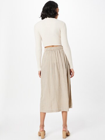 ICHI Skirt in Beige