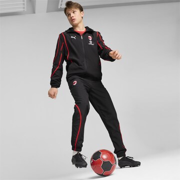 PUMA Trainingsjacke 'AC Mailand' in Schwarz