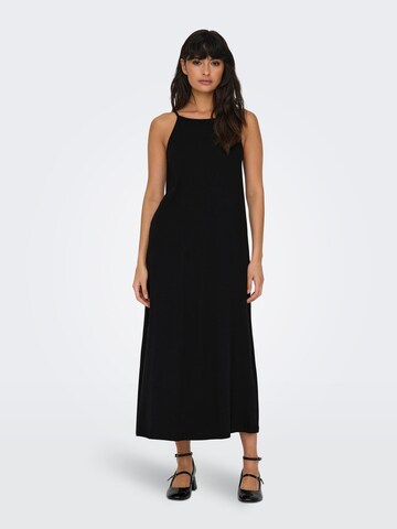 Robe 'MAY' ONLY en noir : devant