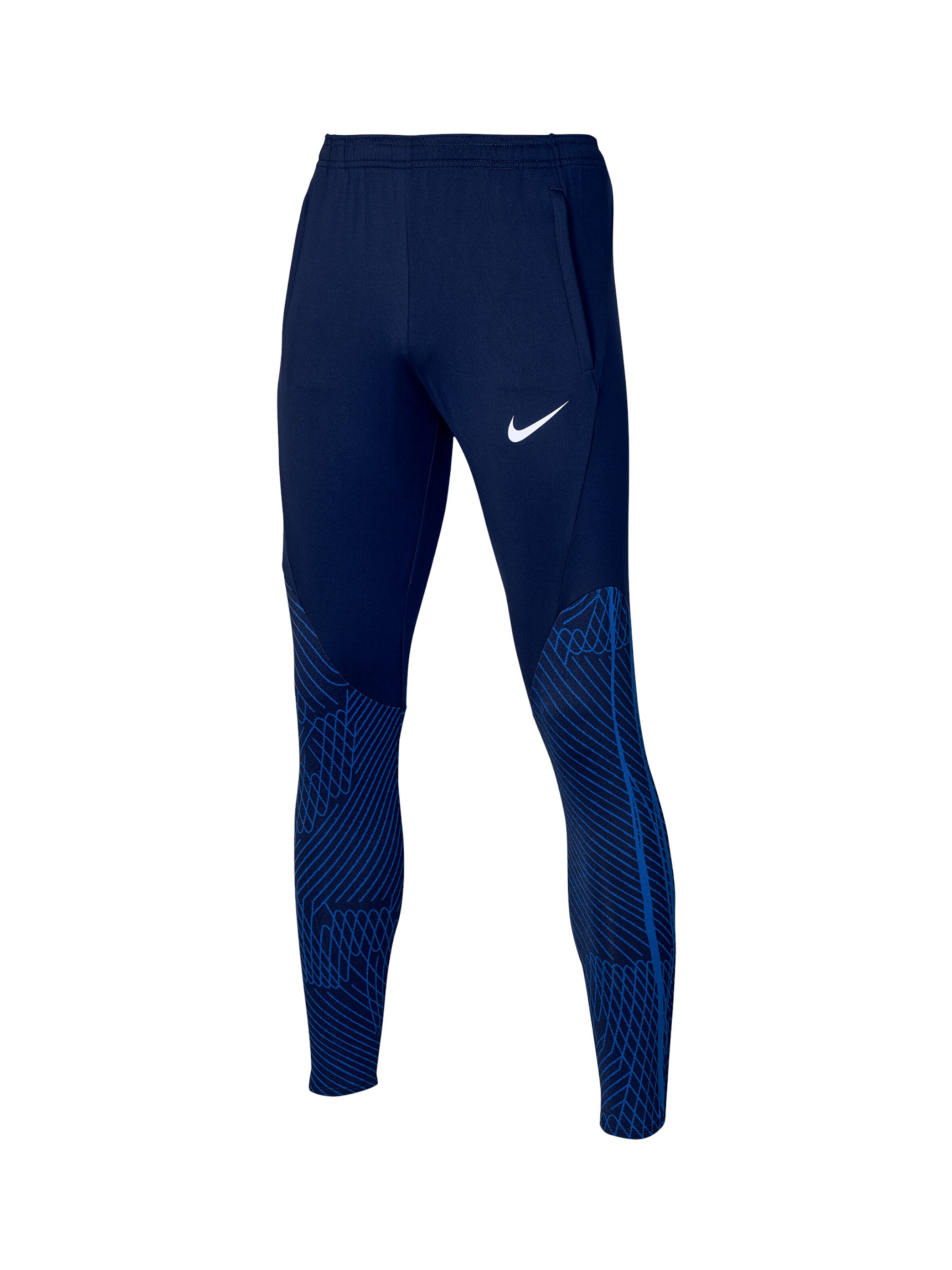 NIKE - Skinny Calças de desporto em azul: frente