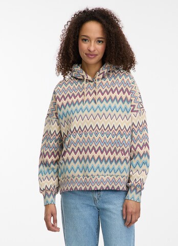 Ragwear Sweatshirt in Beige: front