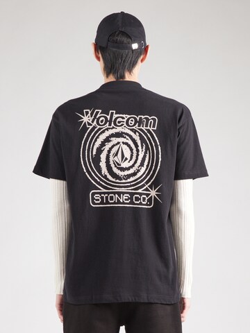 Maglietta 'DEEP TRANCE' di Volcom in nero: frontale