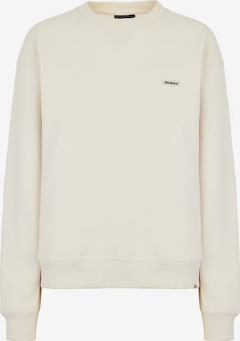 Sweat-shirt 'CLANCY' DICKIES en blanc : devant