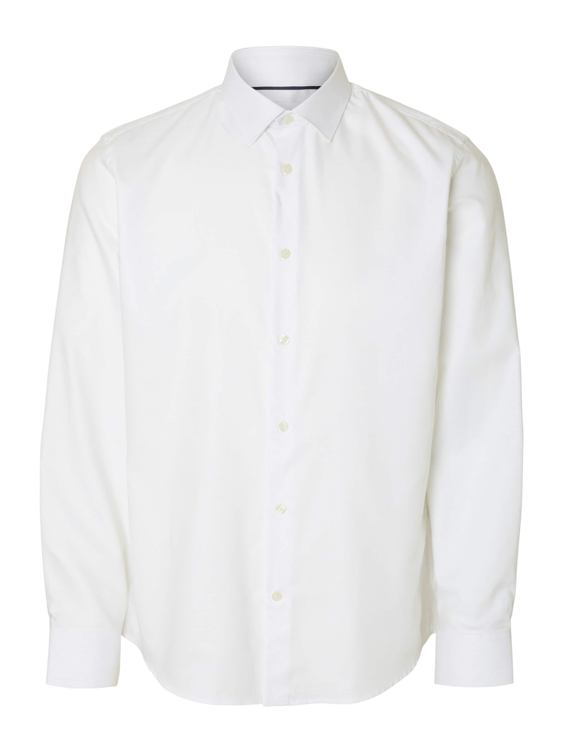 SELECTED - Camisa 'SLHCLARK' en blanco: frente