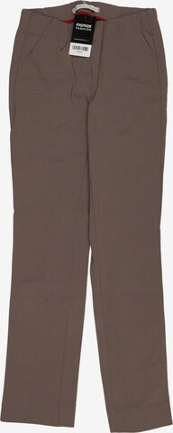 STEHMANN Pants in XXS in Brown: front