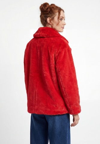 Veste mi-saison taddy en rouge