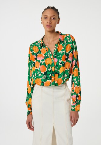 Fabienne Chapot Blouse in Green: front