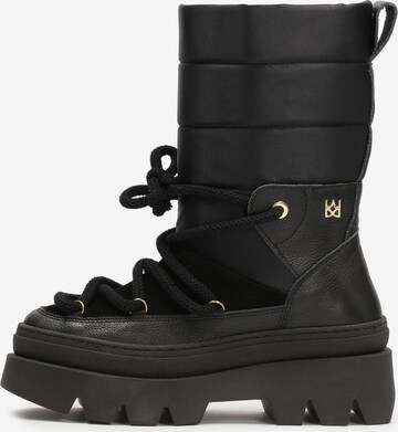 Kazar - Botas de nieve en negro: frente