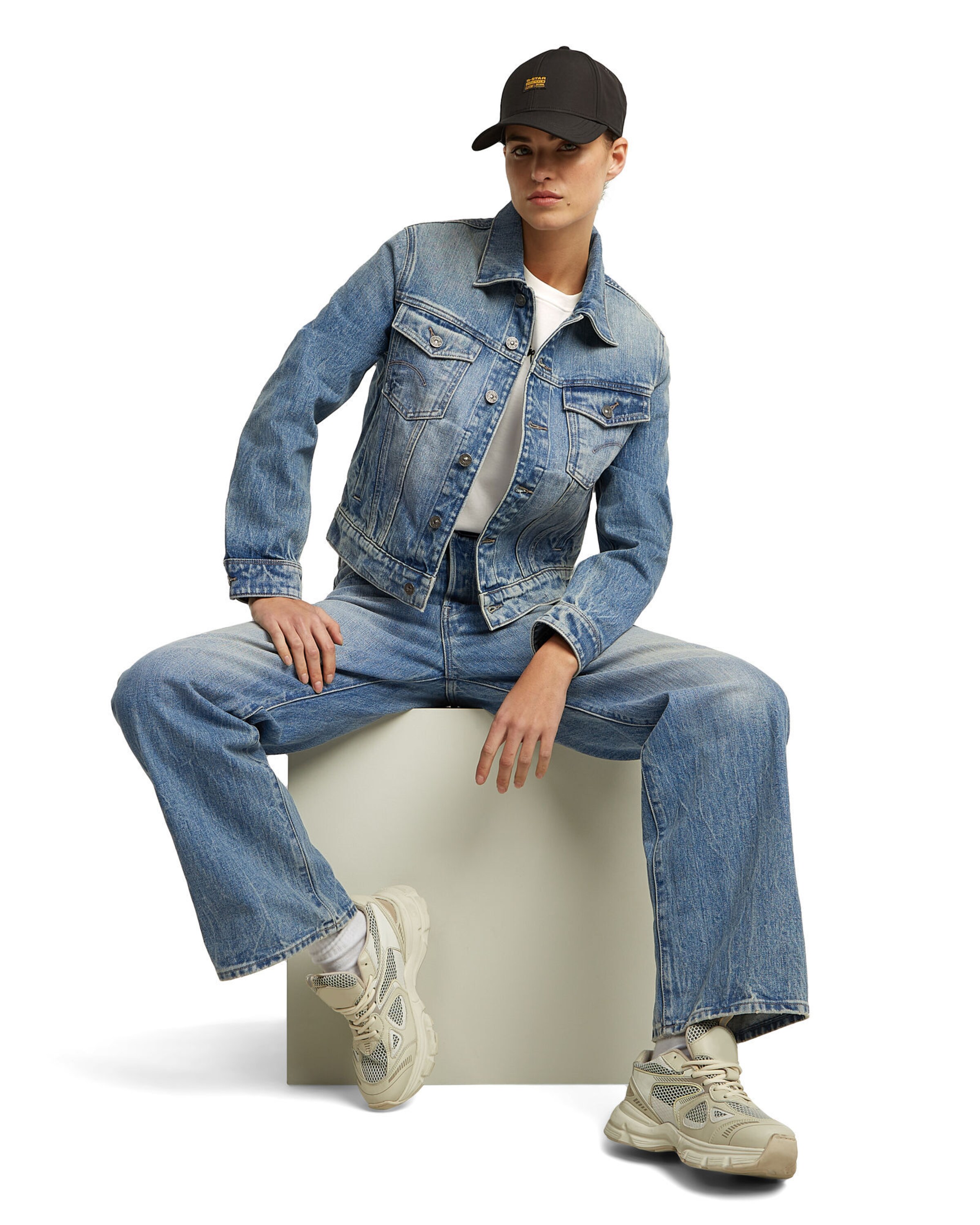 Wide Leg Jean G-STAR en bleu