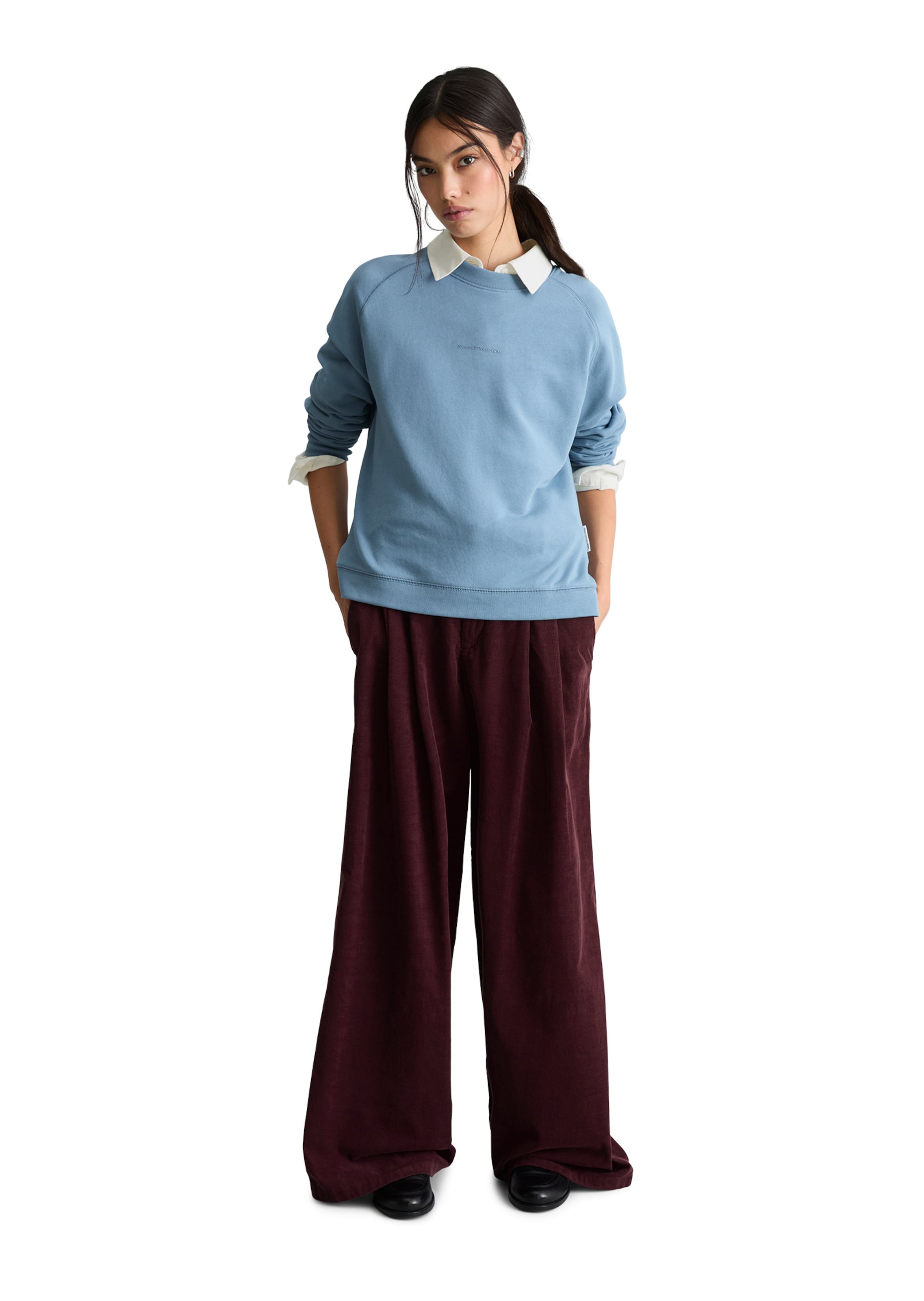 Felpa di Marc O'Polo DENIM in blu