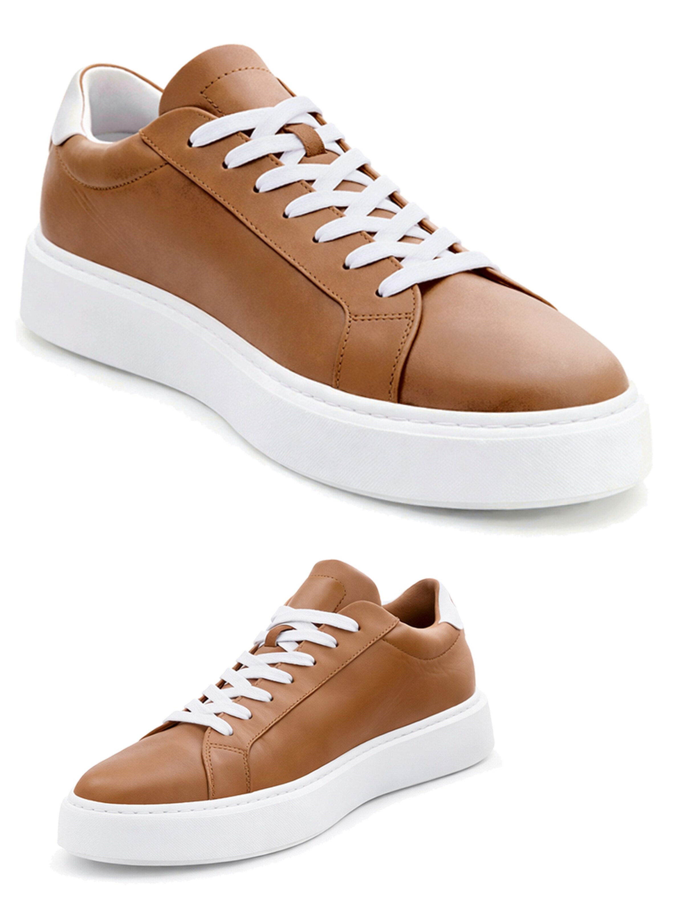 Club Shoes Relics Sneaker low 'Coach Collection Camel' i brun