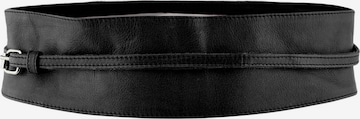 PIECES Belt 'VIBS' in Black: front