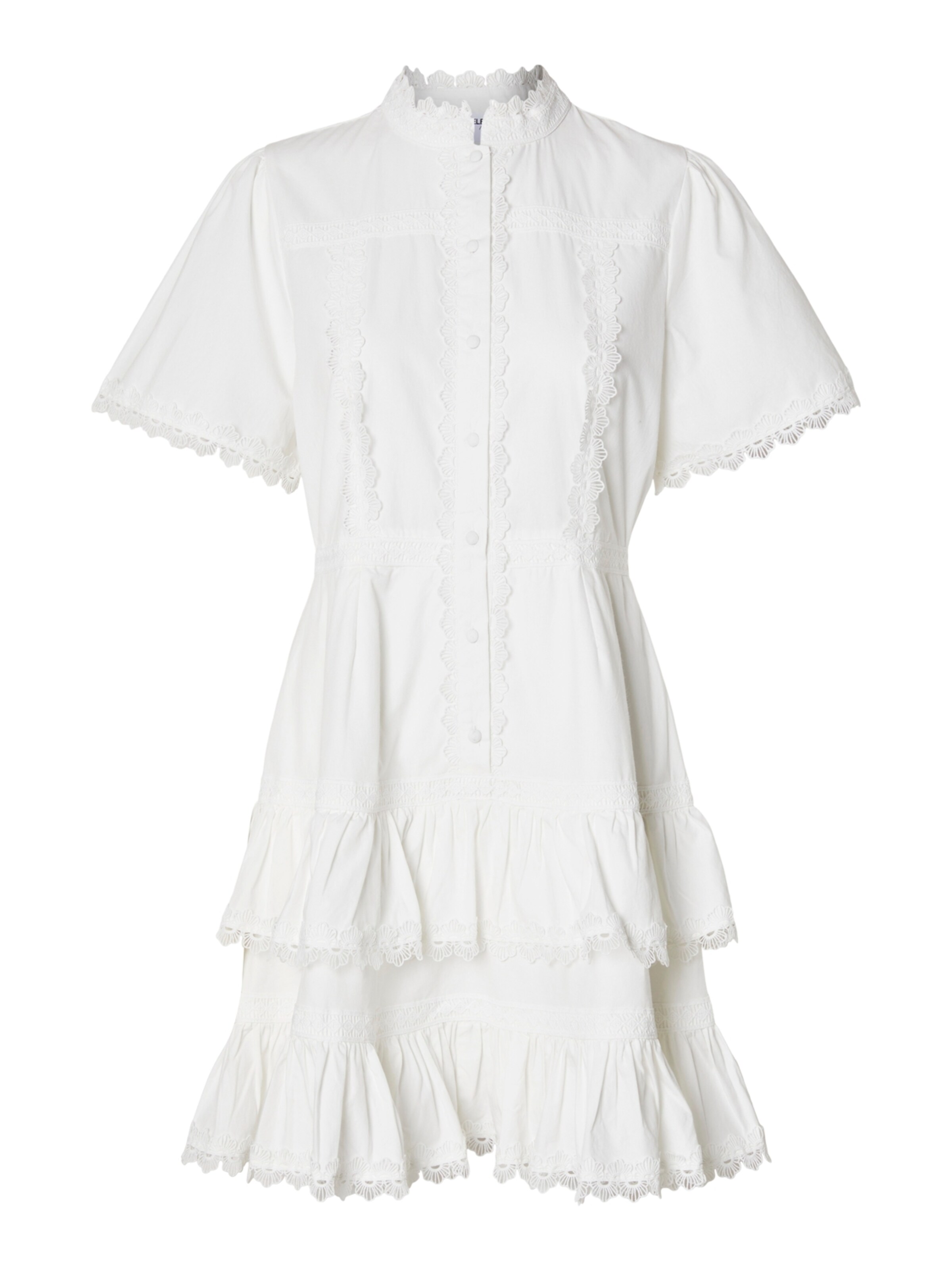 balta SELECTED Palaidinės tipo suknelė 'Mina': priekis