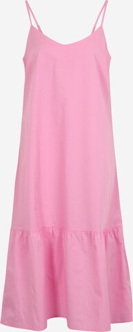 River Island Petite Καλοκαιρινό φόρεμα σε ροζ: μπροστά