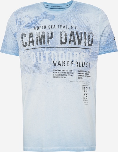 CAMP DAVID Shirt 'North Sea Trail' in Blue / Light blue / Black, Item view