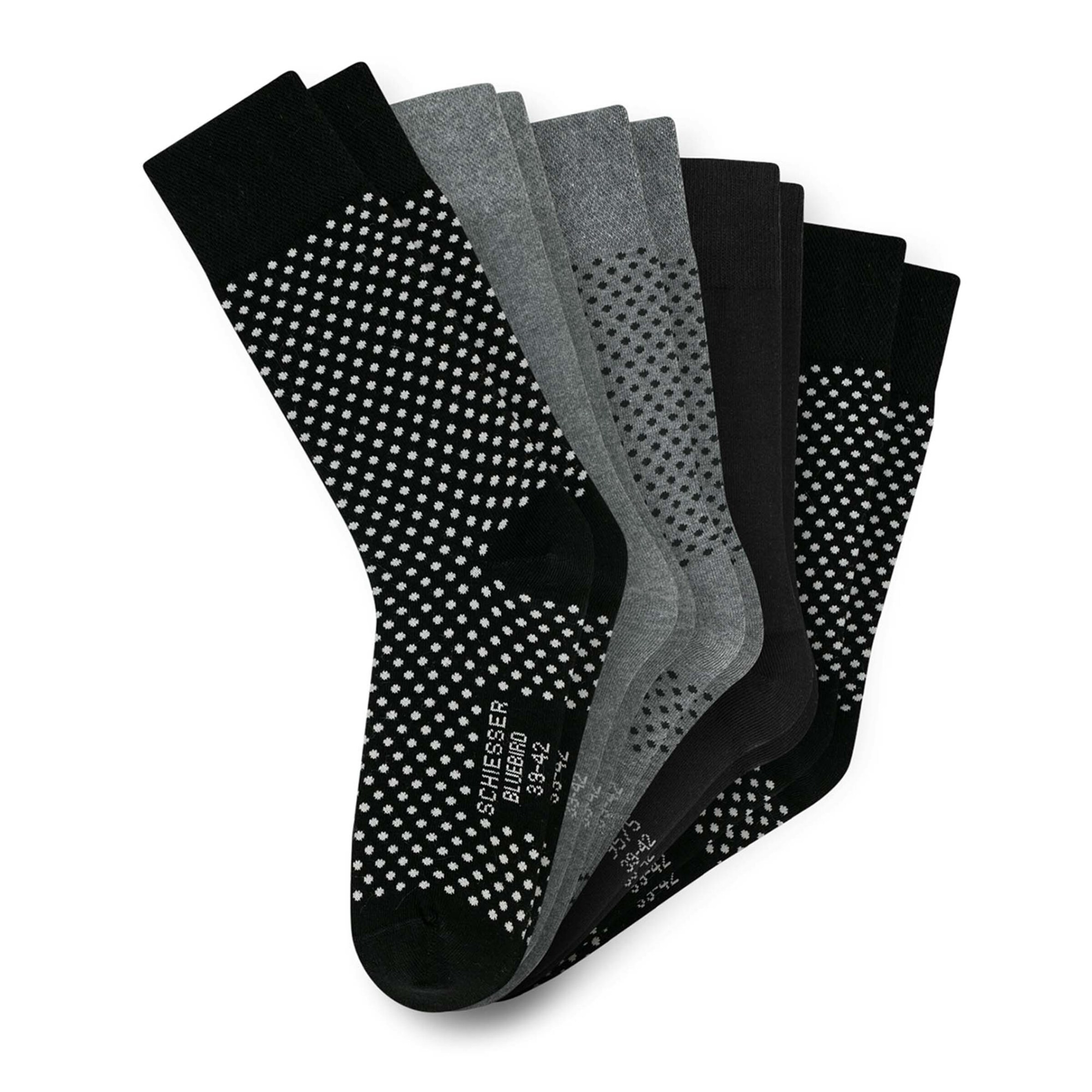 Chaussettes SCHIESSER en gris