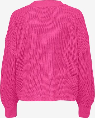 ONLY Knit cardigan 'CAROL' in Pink