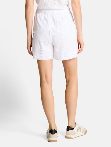 TOM TAILOR DENIM Loosefit Broek in Wit