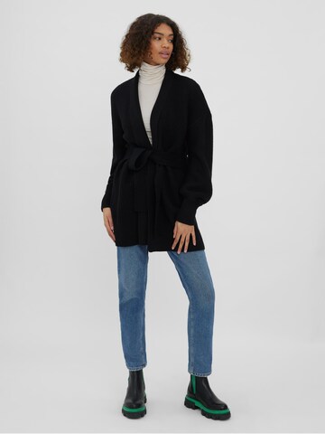 VERO MODA Knit Cardigan in Black