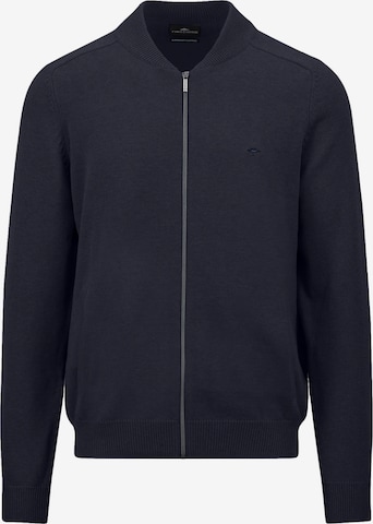 FYNCH-HATTON Gebreid vest in Blauw: voorkant