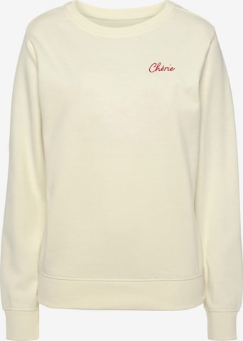 VIVANCESweater majica - bež boja: prednji dio