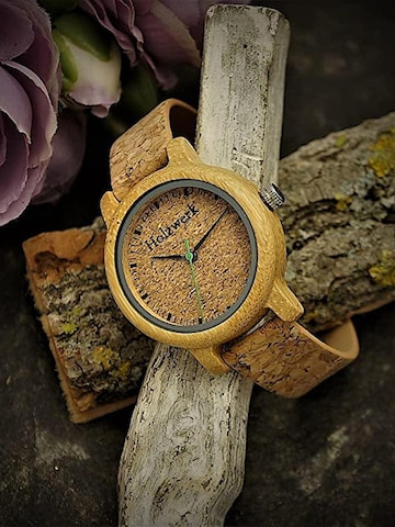 Holzwerk - Reloj analógico 'HILDEN' en marrón