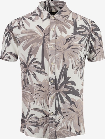 Key Largo Regular Fit Skjorte 'MSH CASA' i hvit: forside