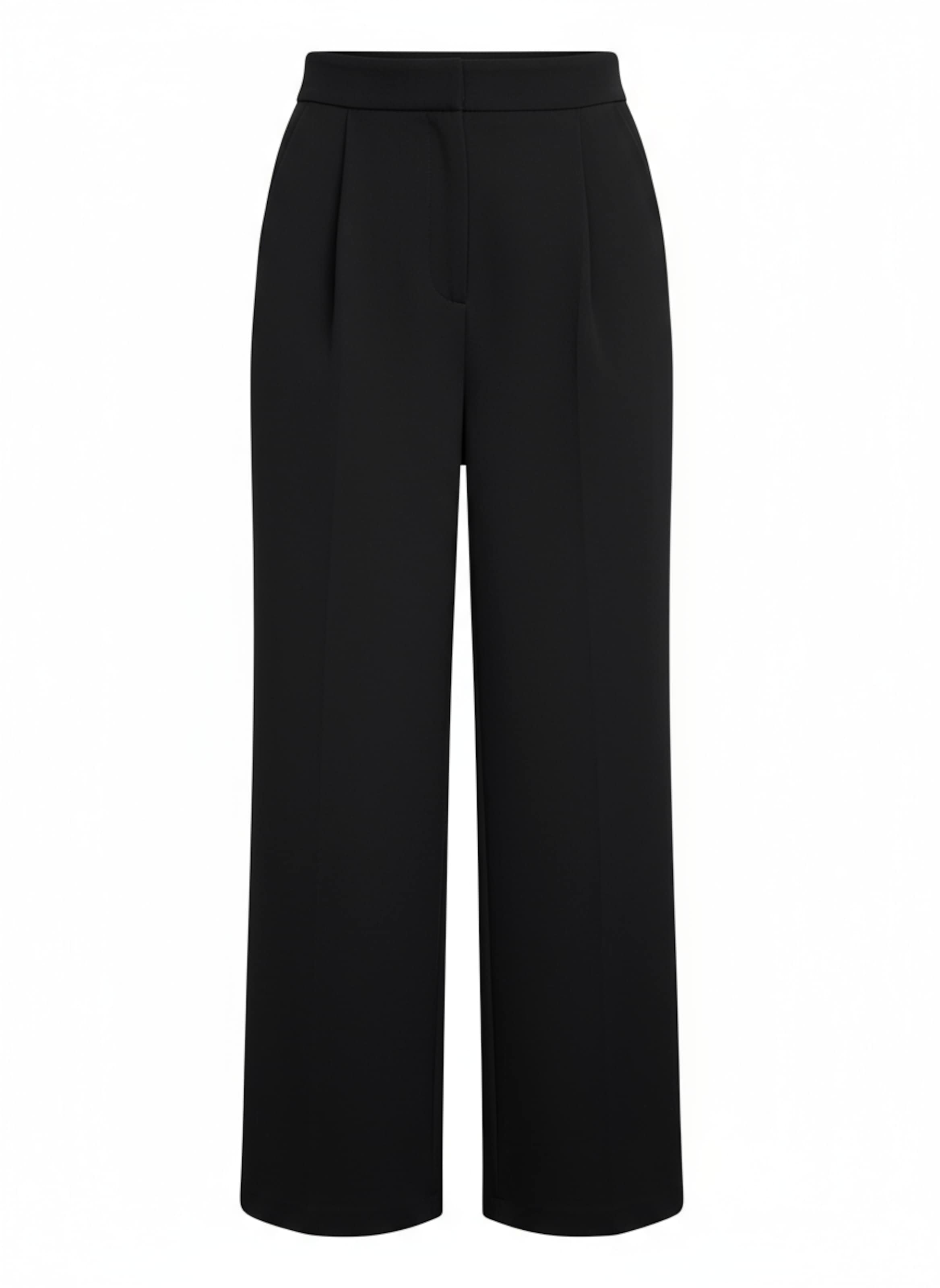 studioselect Широкий Брюки со складками 'Miriam' в Черный: спереди