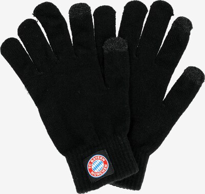 FC BAYERN MÜNCHEN Athletic Gloves in Black, Item view