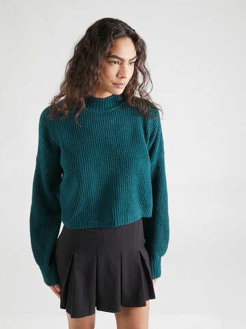 HOLLISTER Sweater in Green: front