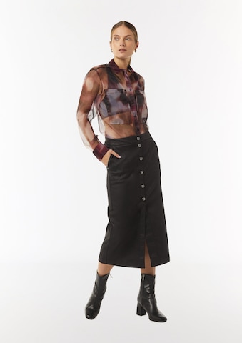 COMMA Blouse in Lila