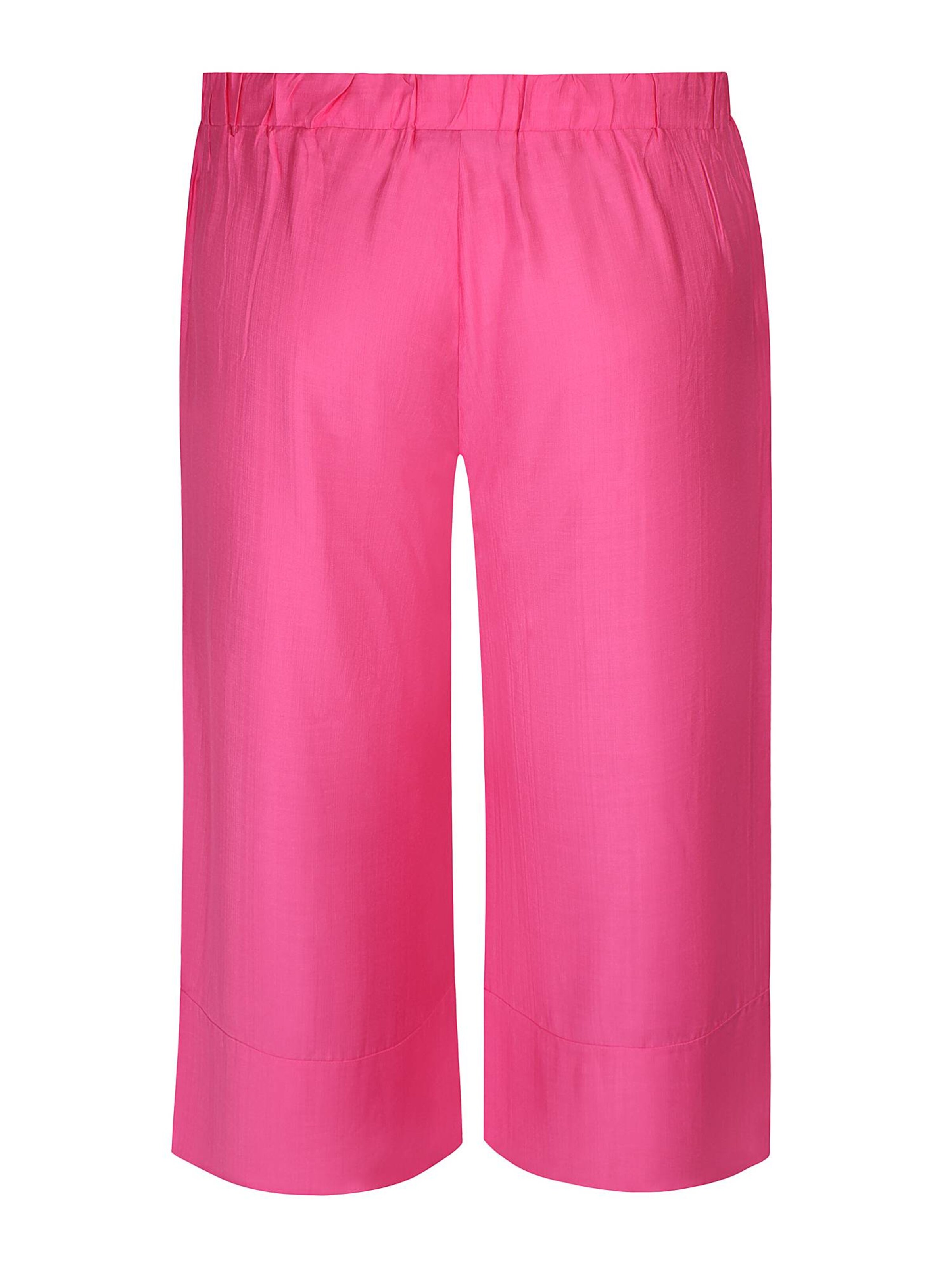 Wide Leg Pantalon 'Jamie 1378' Zhenzi en rose