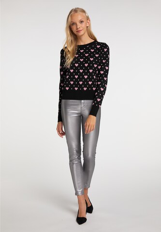 Pull-over myMo at night en noir