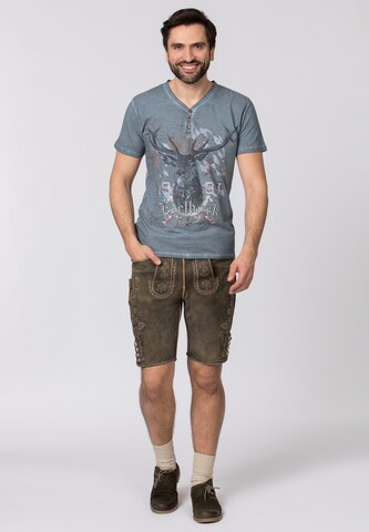 STOCKERPOINT Traditional shirt 'Günther' in Blue