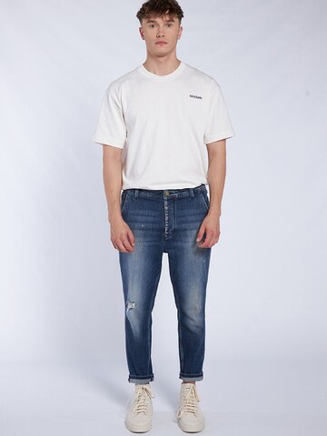 Goldgarn Tapered Jeans in Blau