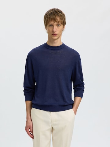 SELECTED - Jersey en azul: frente