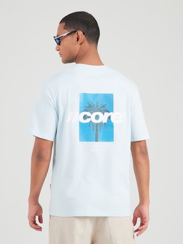 T-Shirt 'JCOCLUB' JACK & JONES en bleu : devant