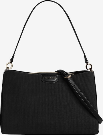 bugatti - Bolso de hombro 'LEAH' en negro: frente
