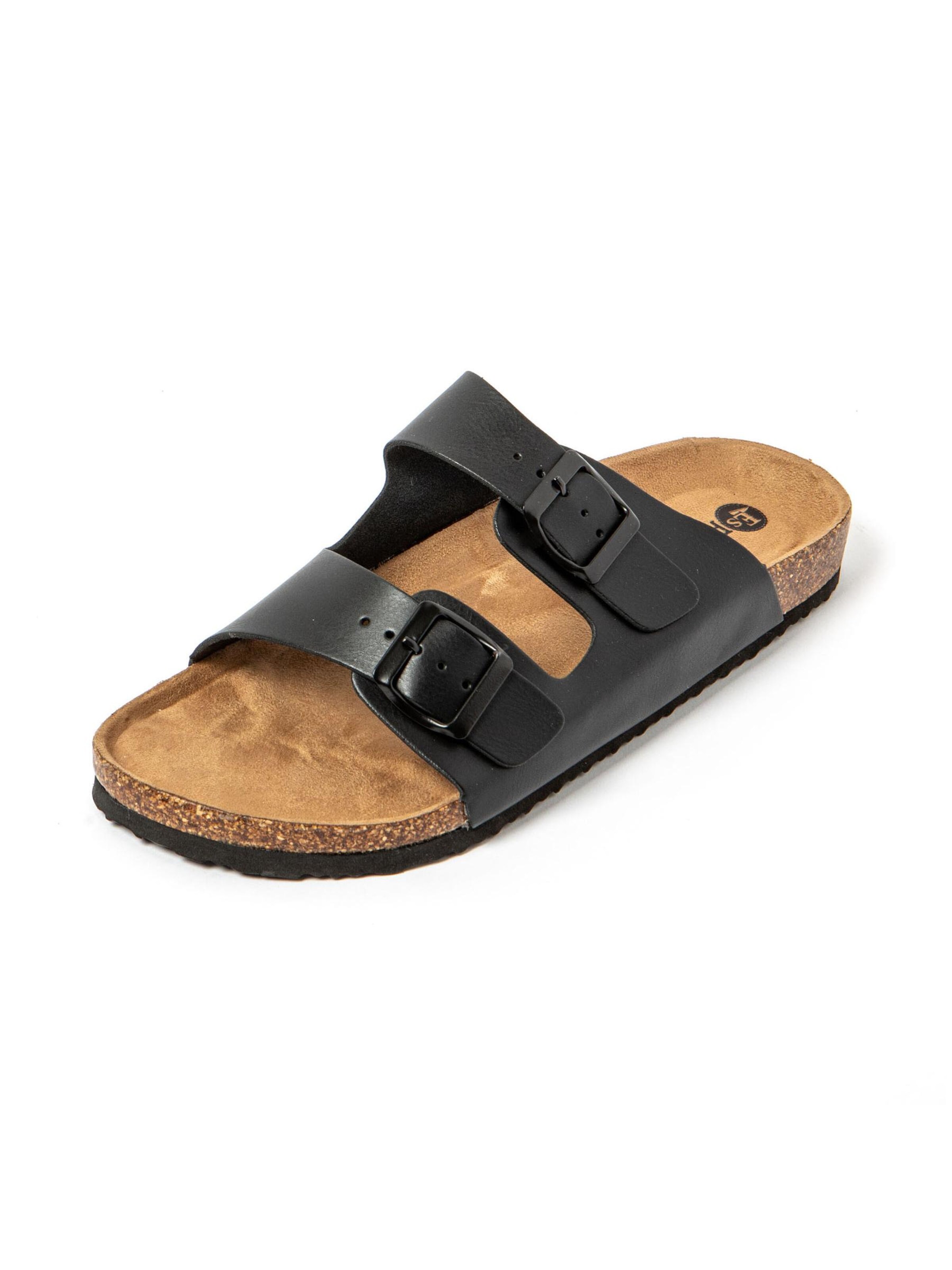 Espargatas Pantolette 'Volker' in Schwarz